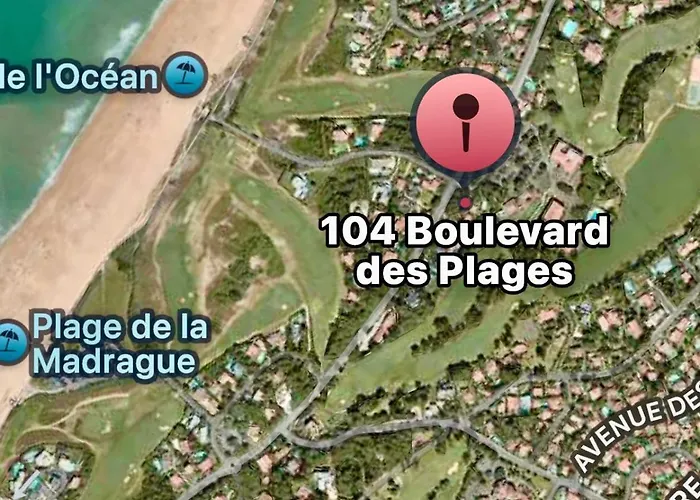 Aparthotel Chiberta Classe 3 Etoiles Ocean Golf Surf *