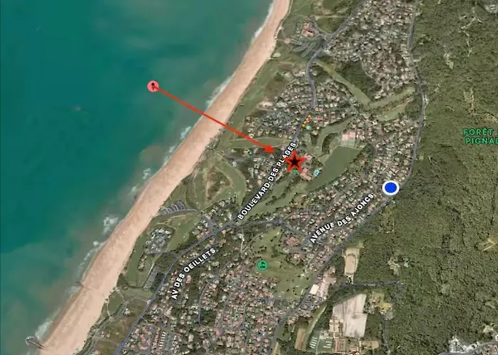 Aparthotel Chiberta Classe 3 Etoiles Ocean Golf Surf